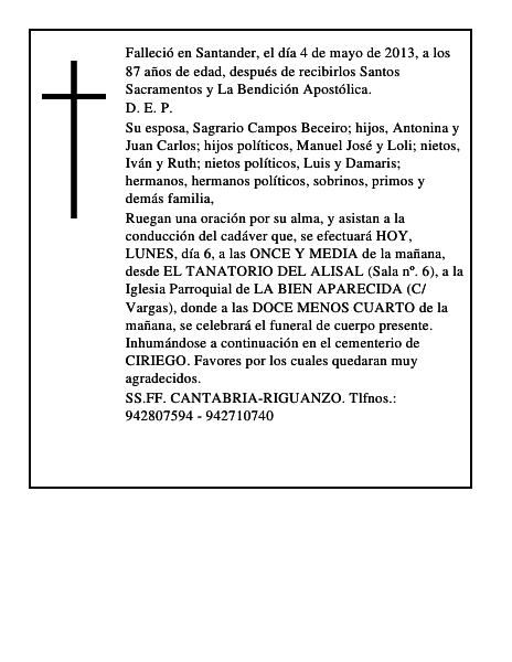Severino Cuevas Ruiz