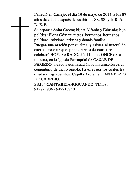 Antonio Martinez Zubizarreta