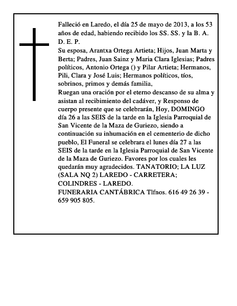 Juan Sainz Iglesias