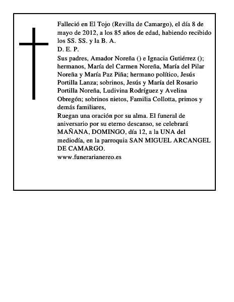 José María Noreña Gutiérrez