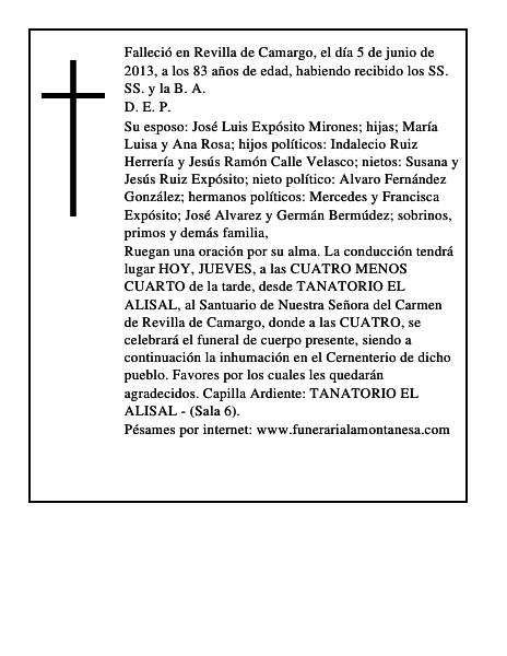 Felipa Blanco Ruiz