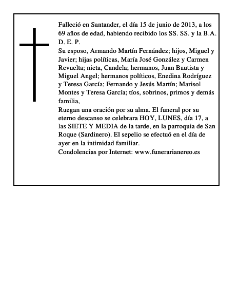BEGOÑA VALDERIA GARCIA