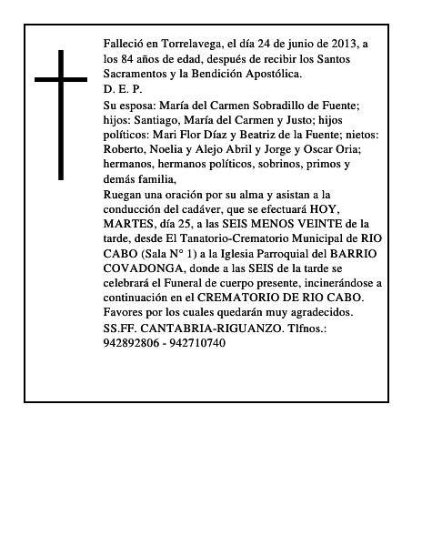 Justo Abril Gutiérrez