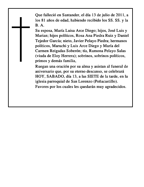 Jose Luis Pelayo Pelayo