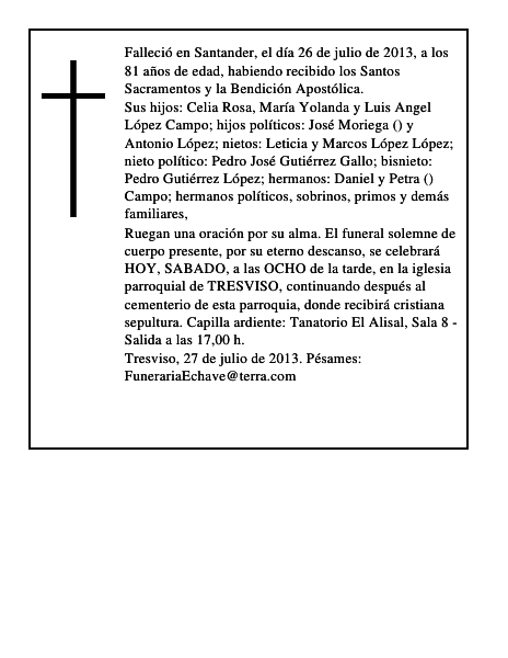 Gumersinda Campo Campo