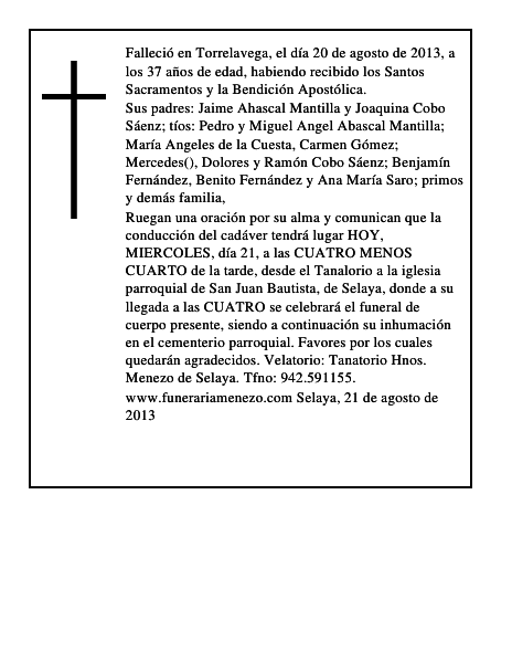 Jaime Abascal Cobo