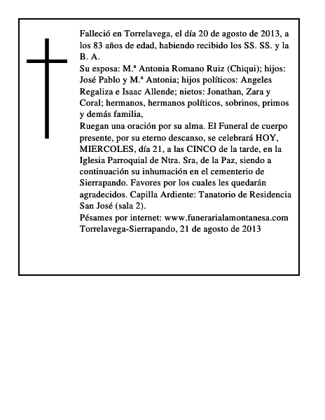 Jose Pelayo Diego
