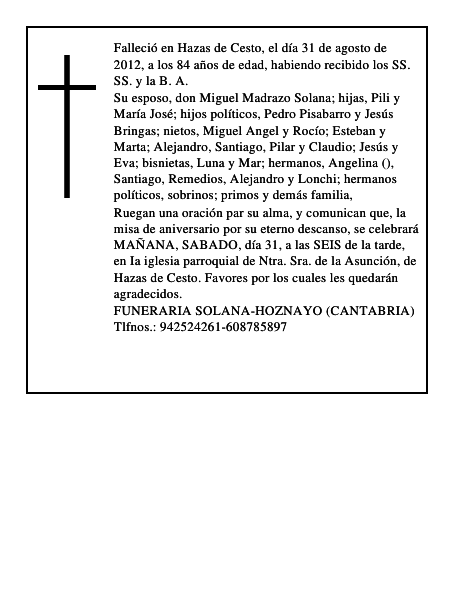 Josefa Gómez Gutiérrez