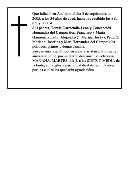 tomas garmencia