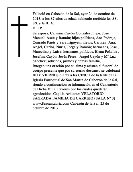 RAMÓN PÉREZ DÍAZ