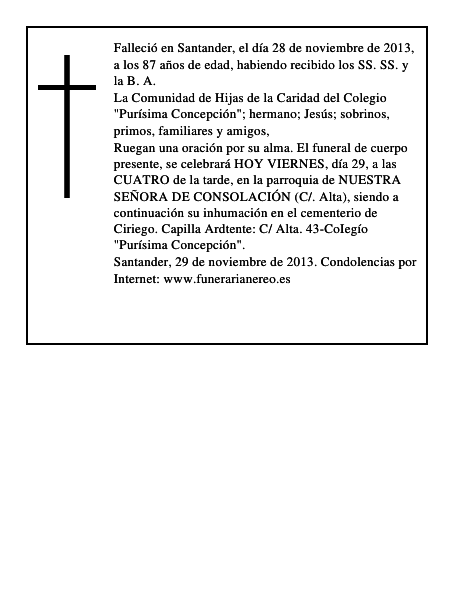 Inmaculada María Francisca Hontiveros