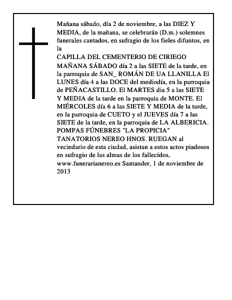 honras funebres