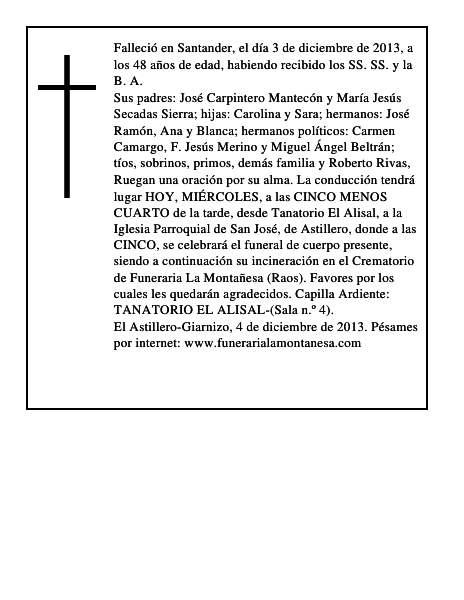 Jesús Carpintero Secadas