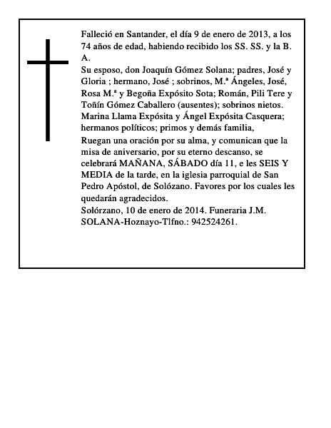 Begoña Expósito Castillo
