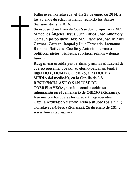 Consuelo Cossío Cossío