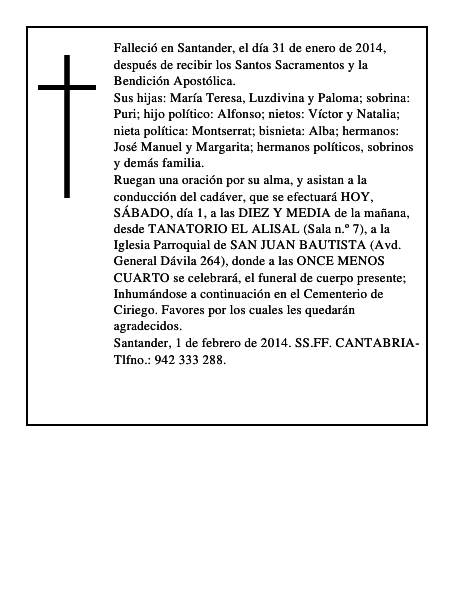 Teresa Fernández Gutiérrez