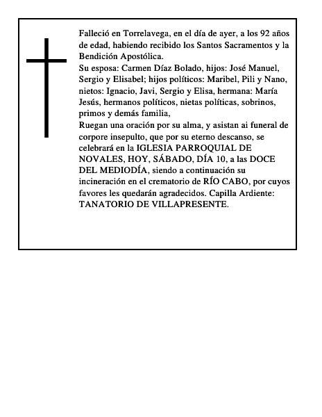 José Manuel Aguayo Díaz