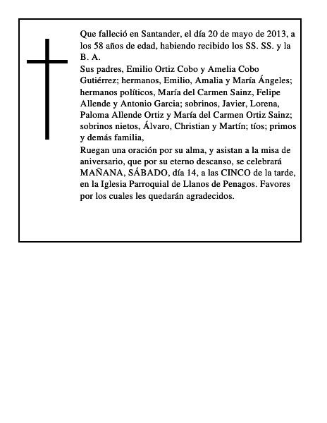 Araceli Otiz Cobo