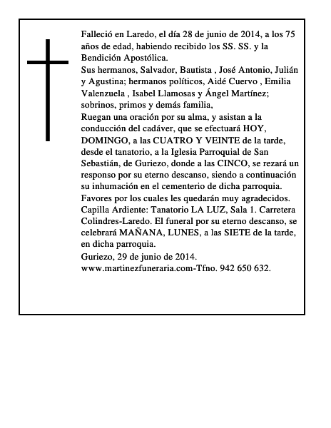 Gerardo Landera Matienzo