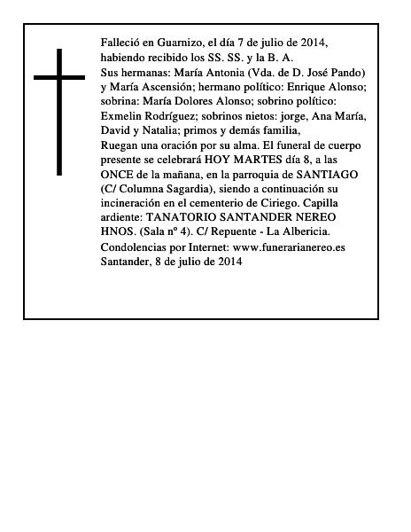 María del Carmen González Solar