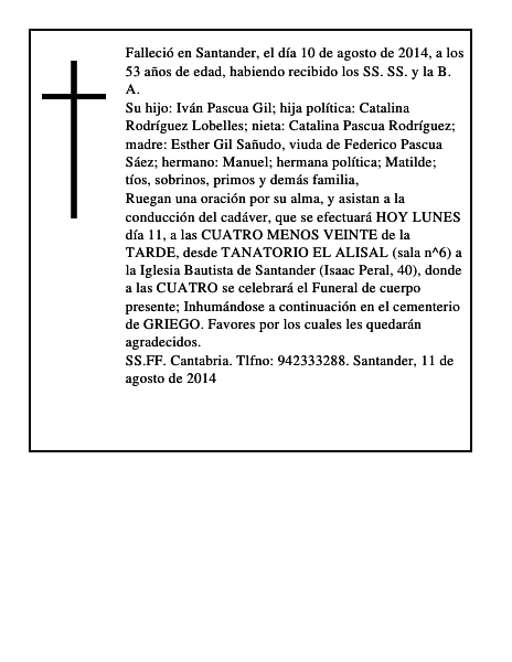 María Teresa Pascua Gil