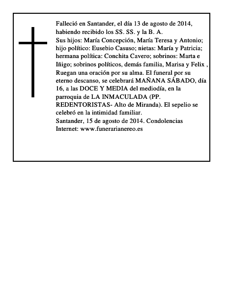 María Concepción Blanco Arranz