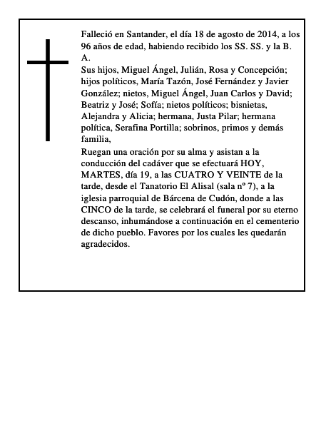 Esperanza Villoslada Cayón
