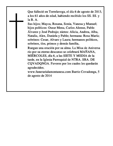 María Oliva Crespo Gutiérrez