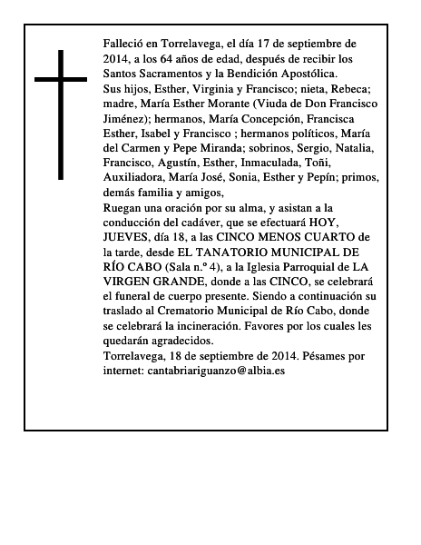 María Teresa Jiménez Morante