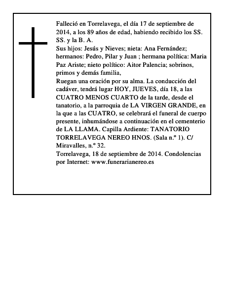 Rufino Sánchez Fernández