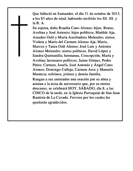 Bruno Alonso Canales