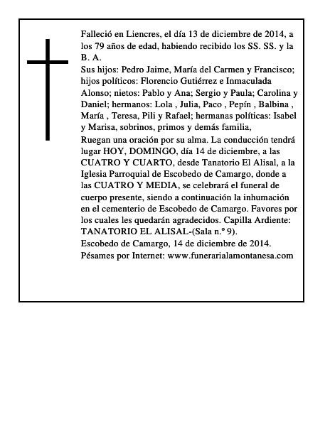 Doña Carmen Arce Raba