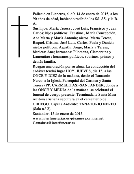 Ciriaco Acero García