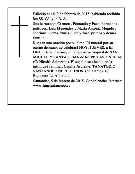 MARIA CARMEN TAMÉS MANCEBO
