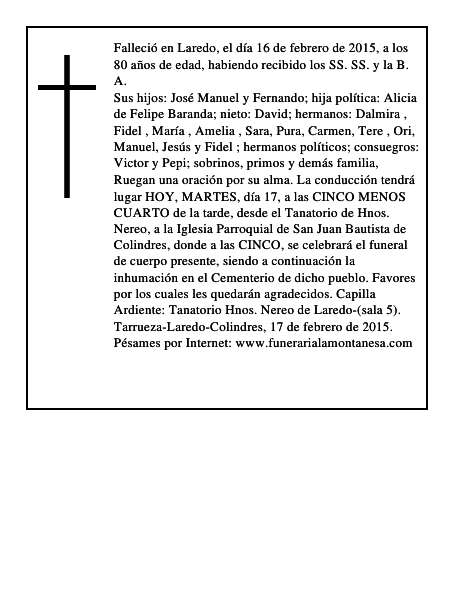 Rolindes Baranda Helguera