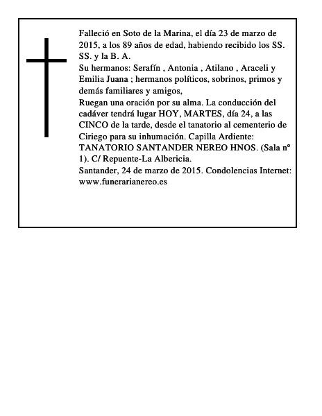 JUAN JOSE GONZALEZ INCERA