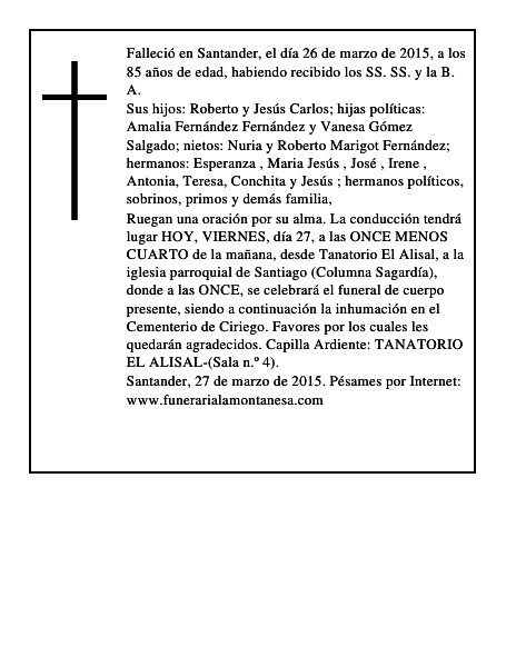 Evarista Mendiguchía San Pelayo
