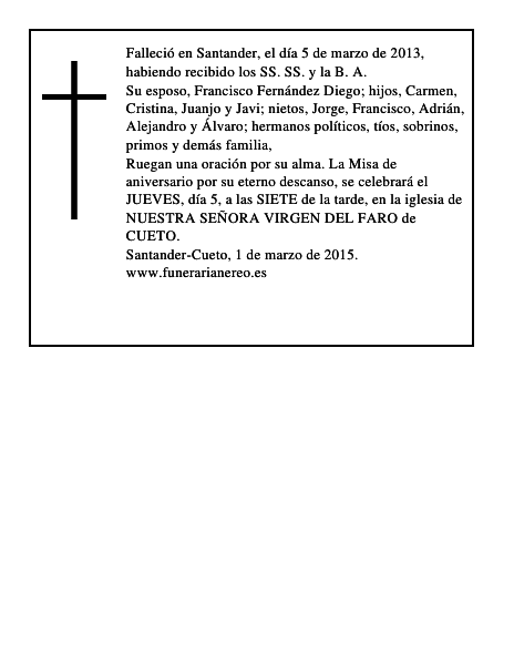 MARIA DEL CARMEN LANZA ALONSO