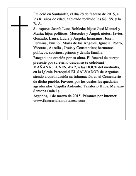 Manuel San Emeterio Lavin