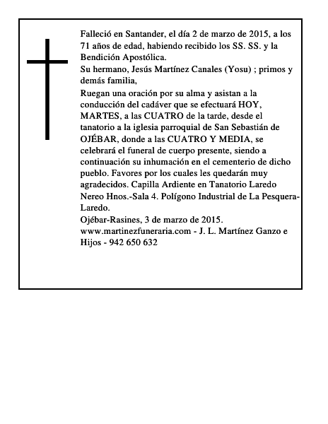 Luis Martínez Canales