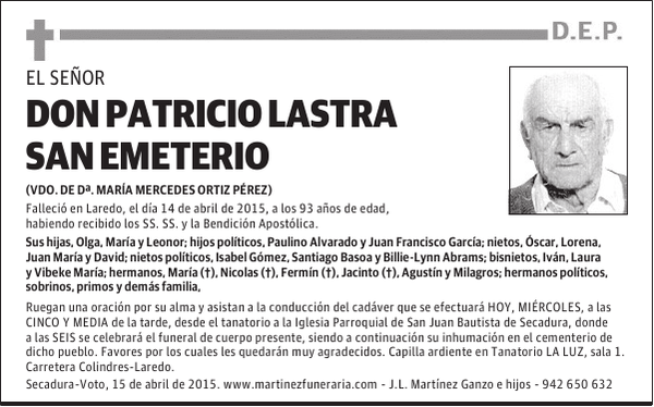 Patricio Lastra San Emeterio