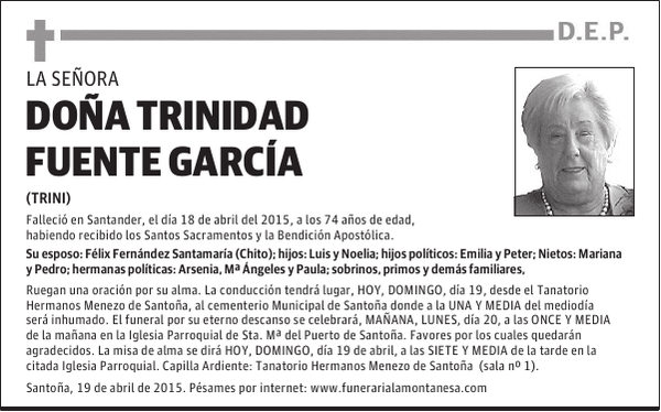 Trinidad Fuente García