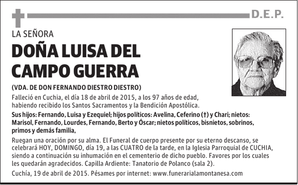 Luisa Del Campo Guerra