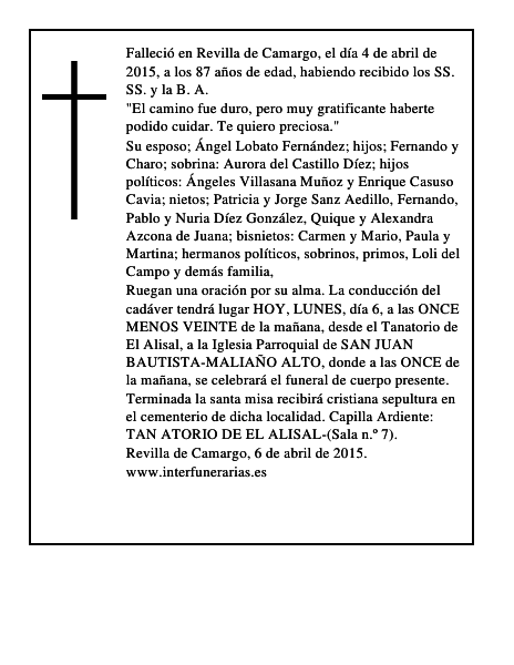 Ignacia del Castillo Chico