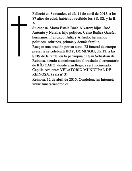 JOSÉ ANTONIO GUTIÉRREZ SERNA