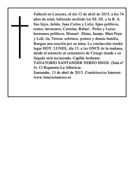 JULIAN GARCIA NARVAEZ