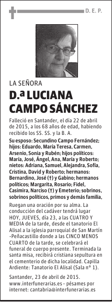 LUCIANA CAMPO SÁNCHEZ