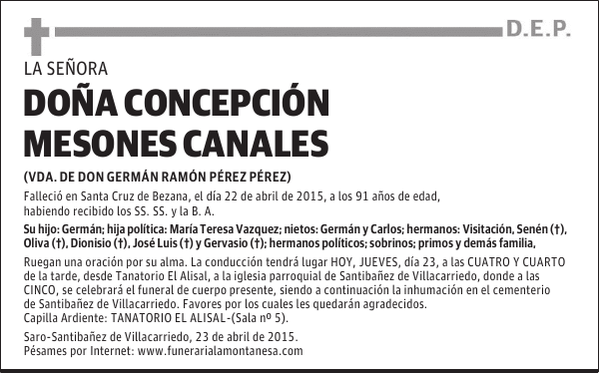 Concepción Mesones Canales