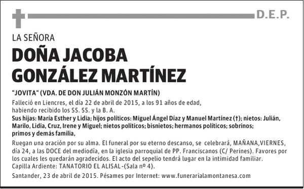 Jacoba González Martínez