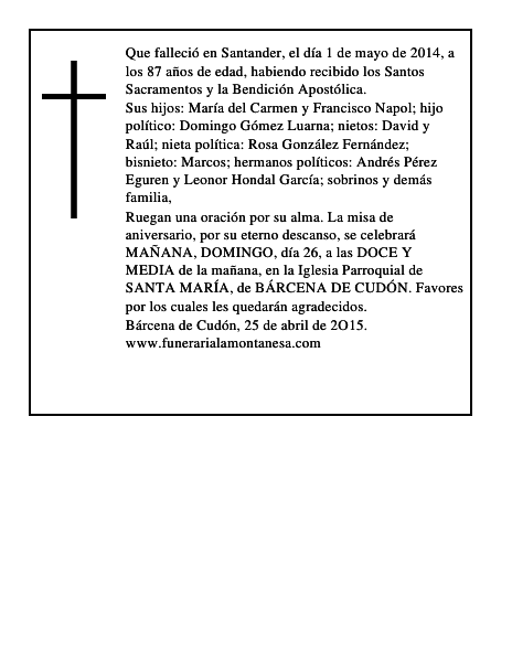 Napol de la Riva San Emeterio